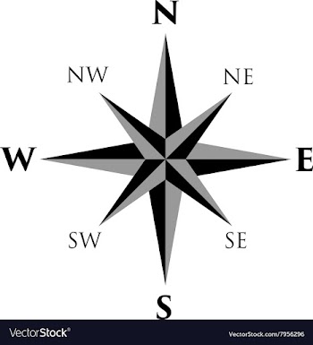 Compass vector image