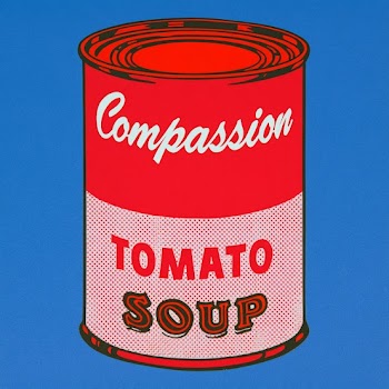 Compassion Tomato Soup Can - Pop Art