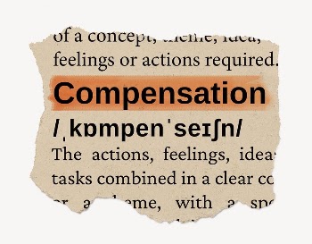 Compensation ripped dictionary, editable word | Free PSD - rawpixel