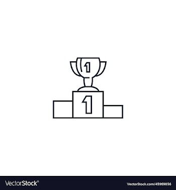 competition creative icon line from success