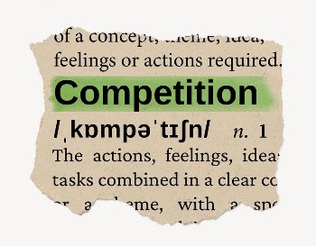 Competition ripped dictionary, editable word | Free PSD - rawpixel