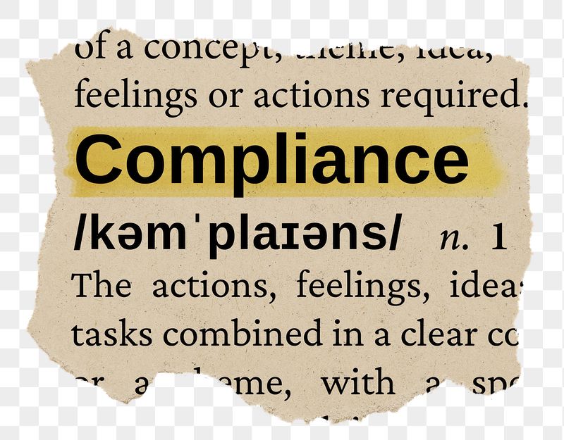Compliance png word sticker, torn | Free PNG - rawpixel