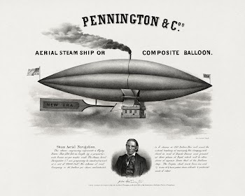 Composite balloon (1850) aesthetic lithograph | Free Photo - rawpixel