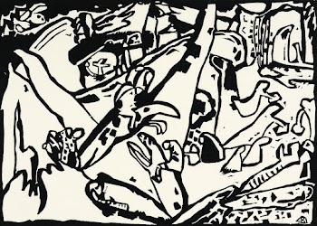 Composition 2 (1911) by Wassily Kandinsky. Original from The National Gallery of Denmark. Digitally enhanced by rawpixel.