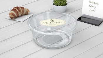 Composition of casserole mockups Free Psd