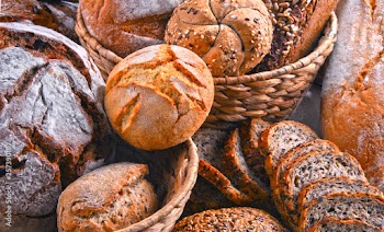 Composition with assorted bakery products