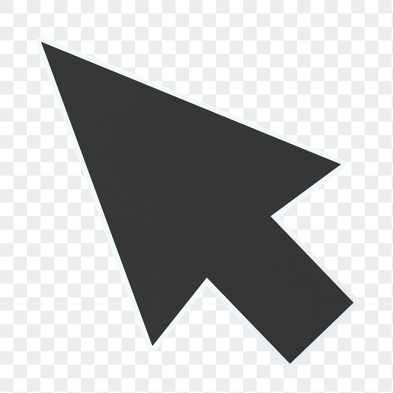 Computer arrow cursor png sticker, | Free PNG - rawpixel