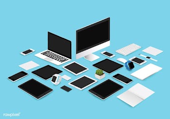 Computer business office | Free stock vector - 2080