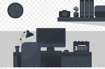 Computer desk - Desk work supplies 