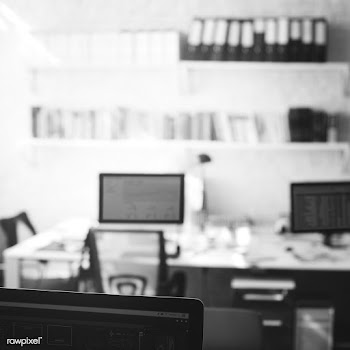 Computer desk office | Free stock photo - 67410