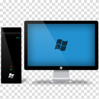 Computer Desktop PC PNG Background Image