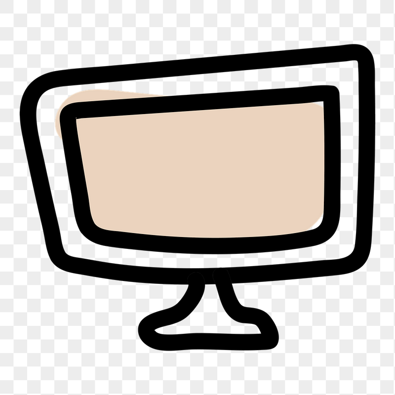 Computer  doodle png sticker, | Free PNG - rawpixel