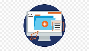 Computer, Ehr Emr, Electronic, Health, Medical, Patient, - Electronic Medical Record Icon
