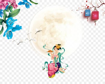 Computer file - Mid peony plum moon Chang E 