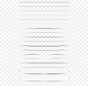 Computer file - Page useful dividing line edge 