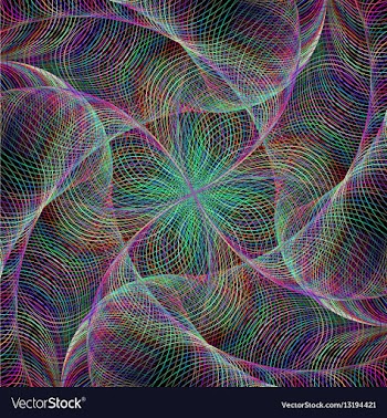Computer generated digital art background vector image