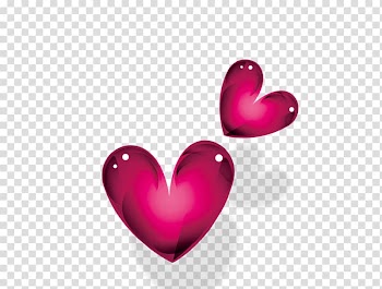 Computer graphics, Diamond Heart transparent background PNG clipart