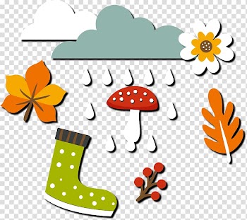 Computer graphics, Lovely autumn elements transparent background PNG clipart