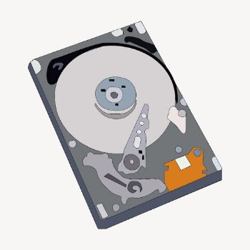 Computer hard disk clipart, technology | Free Photo - rawpixel