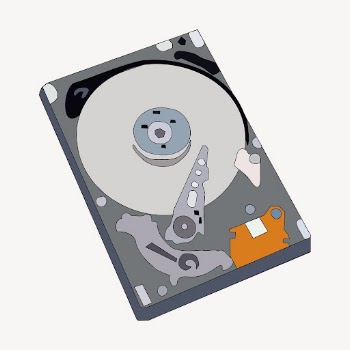 Computer hard disk clipart, technology | Free PSD - rawpixel