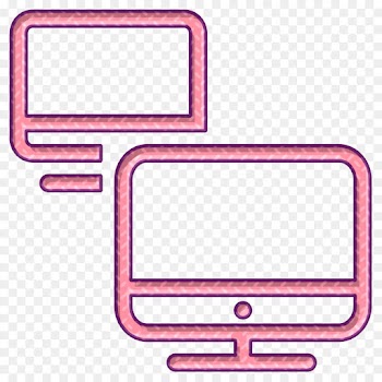 computer icon network icon streamline icon