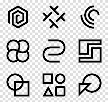 Computer Icons , abstract fonts transparent background PNG clipart