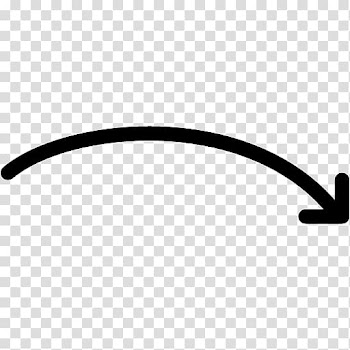 Computer Icons Arrow, curved line transparent background PNG clipart