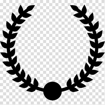 Computer Icons Award Symbol Wreath, awards transparent background PNG clipart