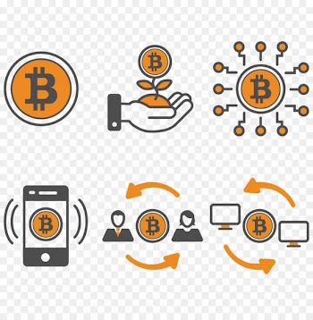 Computer Icons, Bitcoin, Logo, Yellow, Orange PNG