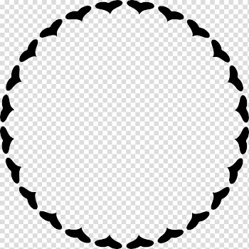 Computer Icons , black round-frames transparent background PNG clipart