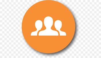Computer Icons, Business, Team, Orange, Circle PNG