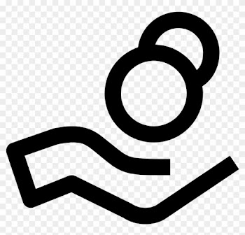 Computer Icons Donation Money Cash Register Clip Art - Bottom Hand Icon