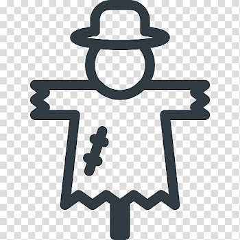 Computer Icons Halloween Scarecrow Portable Network Graphics, Scarecrow transparent background PNG clipart