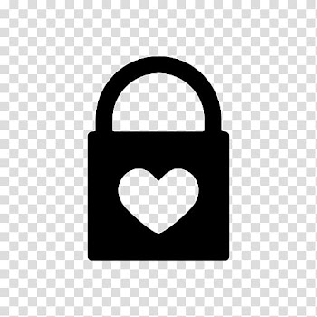 Computer Icons Heart Padlock, lock transparent background PNG clipart