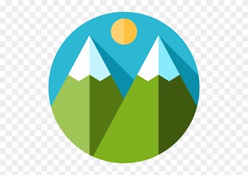 Computer Icons Nature - Mountain In Circle Transparent