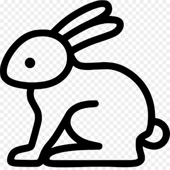 Computer Icons Rabbit Icon design Portable Network Graphics Scalable Vector Graphics - rabbit 