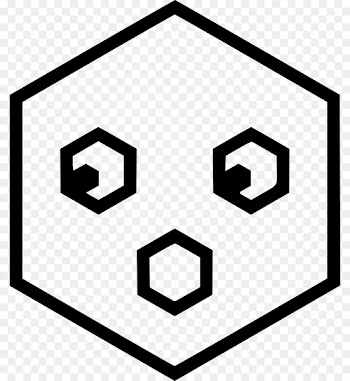 Computer Icons Scalable Vector Graphics Clip art Hexagon Transparency - avatarpng outline 
