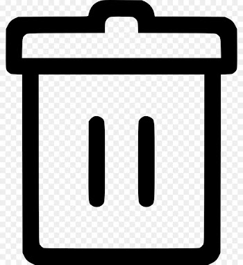 Computer Icons Scalable Vector Graphics Portable Network Graphics Bookmark - trashcan stamp 