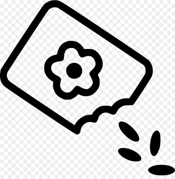 Computer Icons, Seed, Flower Seeds By Francis Kwong, Symbol, Line Art PNG
