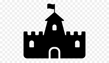 Computer Icons Silhouette Clip art - sand castle 