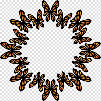 Computer Icons Symbol, round frame transparent background PNG clipart