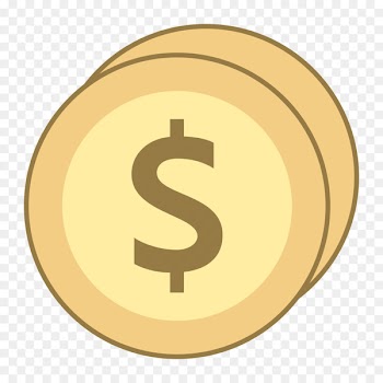 Computer Icons Symbol Shmeckle Number Portable Network Graphics - coins watercolor 