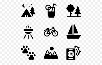 Computer Icons Symbol Tent Camping Clip art - camping vector 