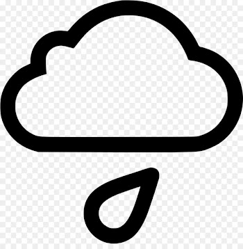 Computer Icons, Thunderstorm, Rain, Text, Line PNG