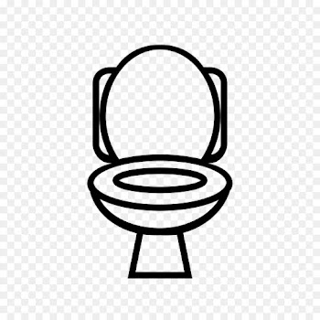 Computer Icons, Toilet, Bathroom, Line Art, Chair PNG