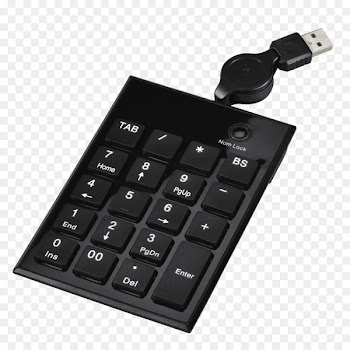 Computer keyboard Computer mouse Hama "SK140" Slimline Keypad Hama Photo Hama SK140 Slimline Keypad schwarz - computer mouse 