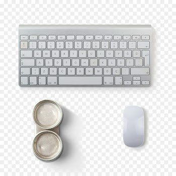Computer keyboard Macintosh Computer mouse Magic Mouse 2 - White keyboard and mouse 