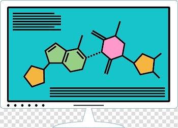 Computer monitor , Abstract computer screen pattern transparent background PNG clipart