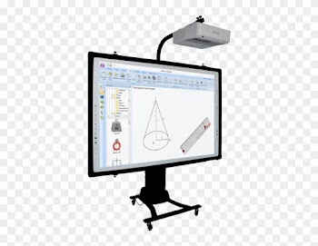 Computer Monitors Multimedia Papan Tulis Interaktif - Computer Monitor