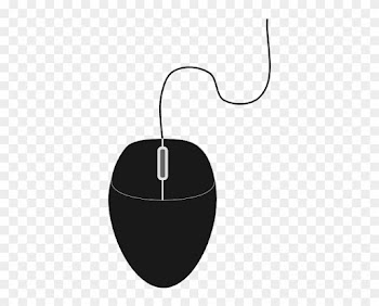 Computer Mouse Clipart Black And White Free - Computer Mouse Vector Png